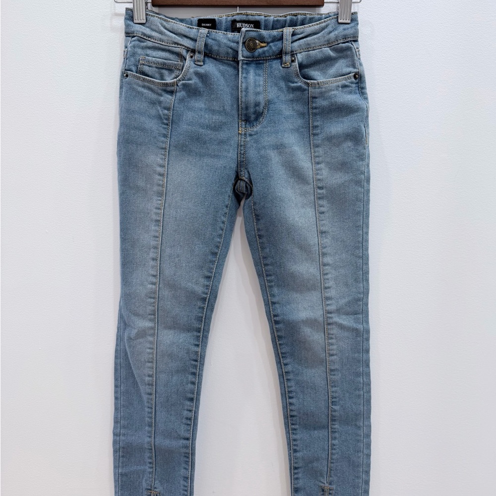 Hudson Skinny Jeans Girls Light Blue Slim Stretch Jeans - Size 10